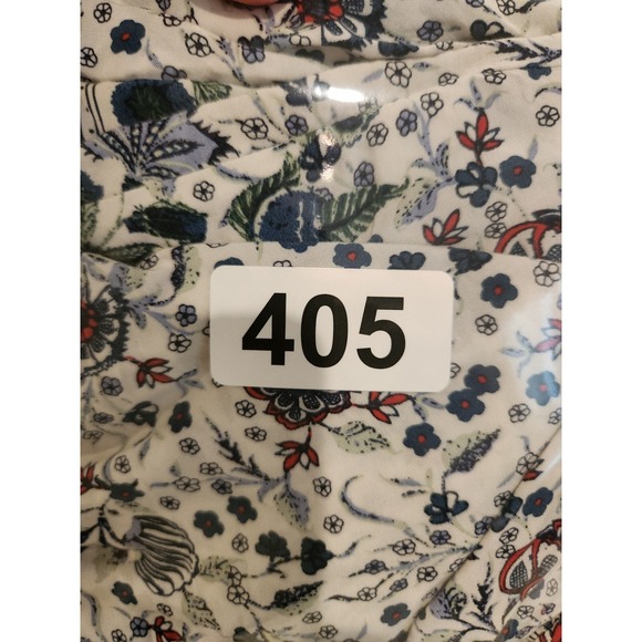 MAXSTUDIO Floral Blouse Tie Waist‎ Balloon Sleeve V Neck Boho Rayon Top - Picture 10 of 10